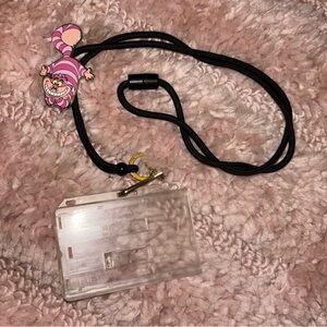 Cheshire Cat Castmember Disneyland Lanyard
